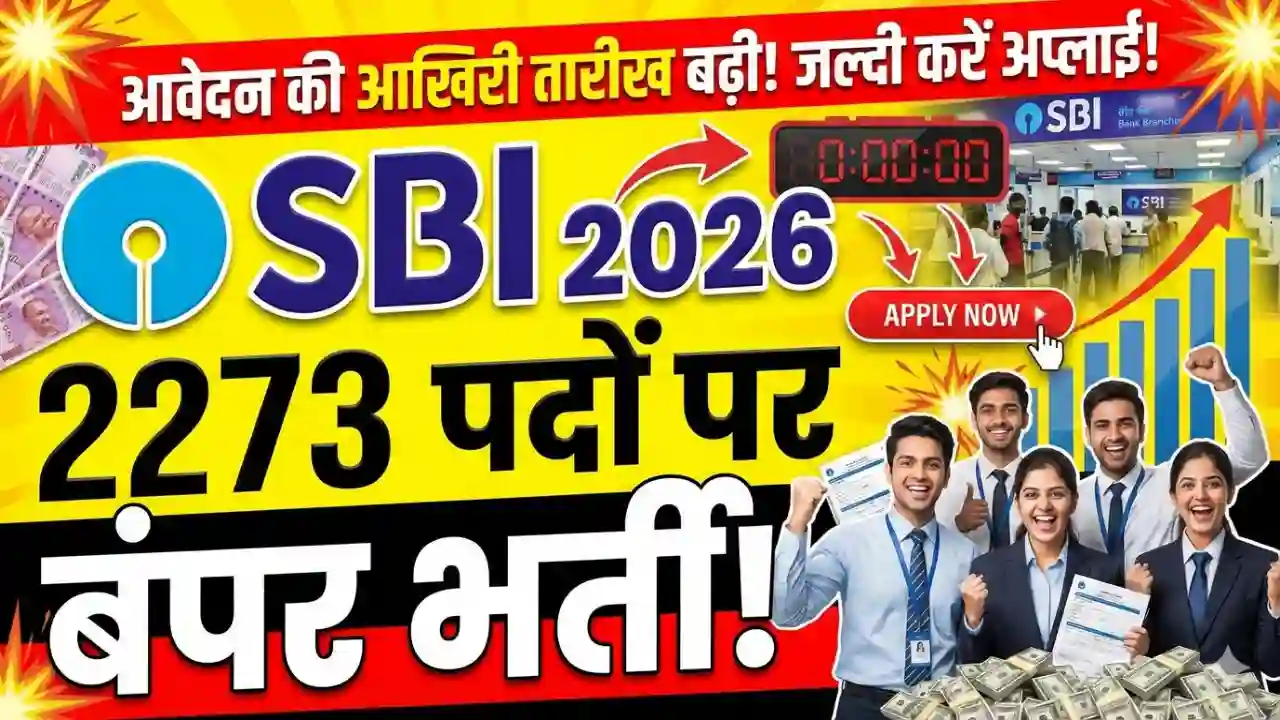 SBI CBO Recruitment 2026